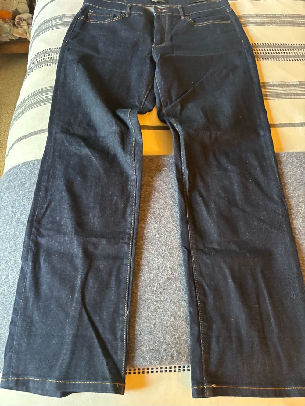 Banana Republic Dark Blue Straight Leg Jeans